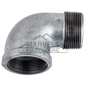 Galvanised Elbow Male To Female